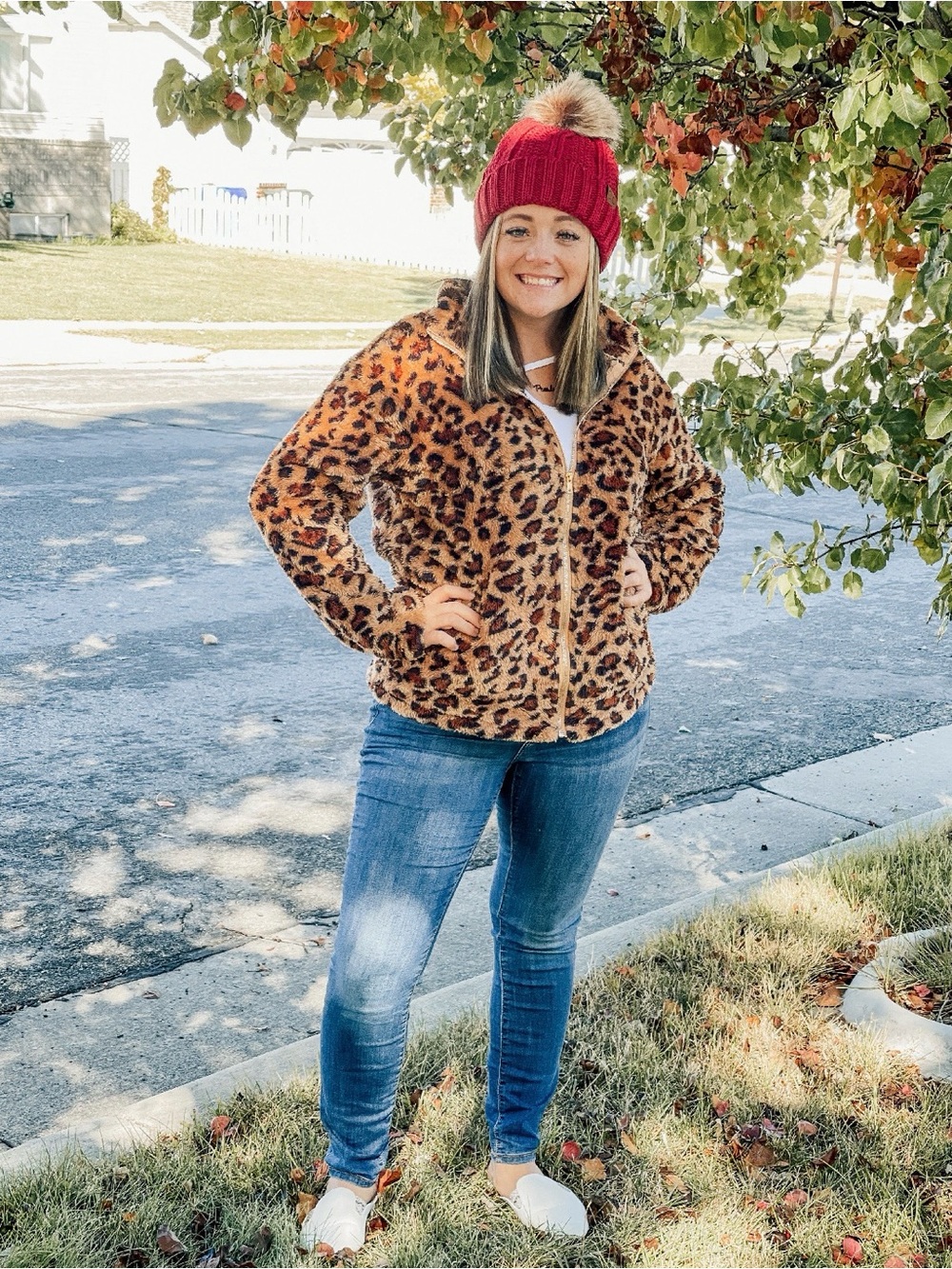 Leopard Plush Sherpa